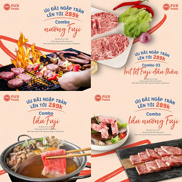 Khuyến mãi combo FujiFoods