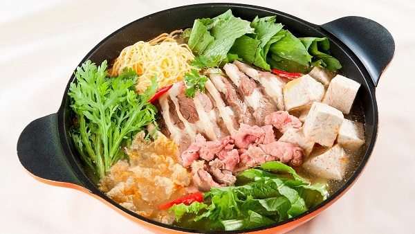 Công thức lẩu bò chua cay 