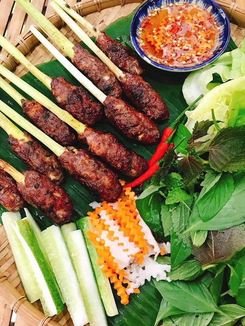 Bò cuộn sả