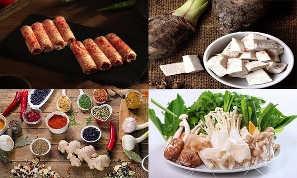 Cách chế biến lẩu bò khoai môn